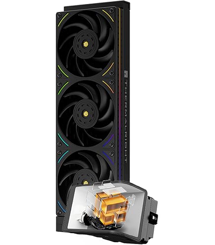 Amazon.co.jp: ASUS CPUクーラー 360mm オールインワン AIO 水冷 LCD