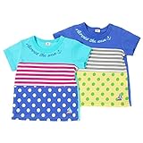 La Chiave(ラ キエーベ) 半袖Ｔシャツ (80～130cm) キムラタンの子供服 (53613x53813-162) ダークブルー 120