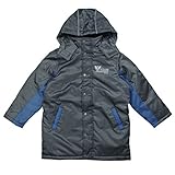 ボーイズ|キッズ|ジャンパー|コート[Perfect Dash]シンプルベンチコート|反射プリント付き|裏起毛であたたか|ジャンパー|男の子 110cm グレー