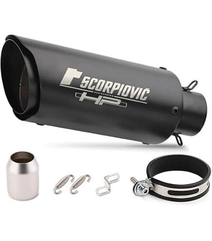 Amazon | 汎用50.8mm GPショートサイレンサー ZX4R F5 CB400SF