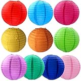 GLOBAL BOX 提灯 紙提灯 装飾 お祭り 飾り 夏祭り イベント パーティー 10個 セット (15cm)