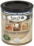 SamaN 160-031-1L 1-Quart Interior Water Based Satin Varnish with Aluminum oxide by SamaN
