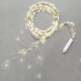 スプレーフェアリーライトLED付き、電池式, 8.5 Feet, シルバー LC004014 1 