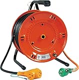 日動 電工ドラム びっくリール 100V アース付 20m NLE20S