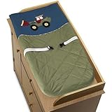 Sweet Jojo Designs Construction Zone Boys Changing Pad Cover [並行輸入品]