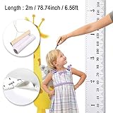 Baby Height Growth Chart Wall Hanging Ruler Kids Room Hanging Rulers Room Decoration?Simple Style fo