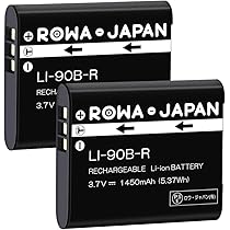 Amazon | SHEAWA Li-92B/Li-90B/DB-110 充電器 充電情報表示