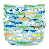 Bumkins Snap-in-One Cloth Diaper, Crocs by Bumkins [並行輸入品]