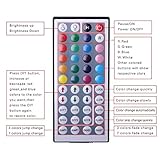 Relohas Led Strip Lights, 32.8ft(10M) Waterproof Flexible RGB Led Strip Light Kit,5050 SMD 300led wi