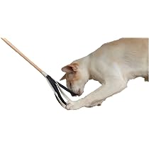Amazon | 【山猫本舗】壊れにくい猫じゃらし cazcia（カッチャ）｜鹿革