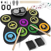 Amazon.co.jp: CAHAYA 電子ドラムパッド セット ドラム