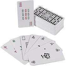 麻雀牌セット プラスチック製 トラベル用麻雀ゲームボード 折りたたみ式麻雀ボード トランプ ミニ