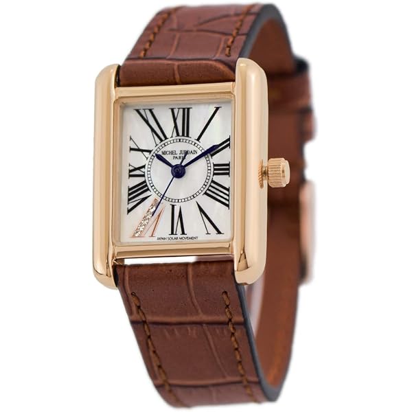 Amazon.co.jp: Michel Jordan SL-3000-5 Women's Wristwatch, Leather