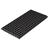 エフピコチューパ PS容器 プラグトレイ 手植用 黒 200穴 外寸280×545×44mm セル穴23.5×23.5mm 10×20列 CP890731