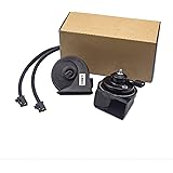 TOUBAOBAO TOYOTA車 ホーントヨタ車汎用 12V レクサス 純正サウンド ホーン 防水 汎用 120db 高音/低音2個セット LEXUS 車用 ホーン レクサス風 純正サウンド ホーン TOYOTA用 (トヨタスペシャルホーン+二股分