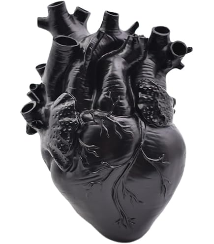 Amazon.co.jp: Seletti Love In Bloom heart vase white