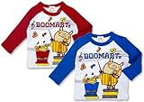 (ブーマート)BOO MART レッスンBoo ラグラン 長そでTシャツ 90cm レッド