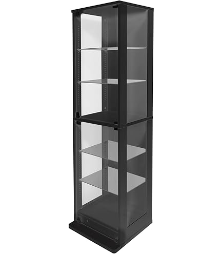 Amazon｜IKEA(イケア) FABRIK?R ガラス扉キャビネット, ダークグレー