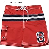 Tommy Hilfiger(トミーヒルフィガー) ライン8スイムトランクス(Red)/男の子水着 18M(12-18ヶ月) [並行輸入品]
