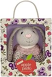 Apple Park Organic Patterned Rattle - Bunny [並行輸入品]