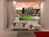 wall26 - 貼ってはがせる ウォールペーパー Lサイズ 壁画シリーズ 66"x96" WMR-WP-X-D389-66x24x4