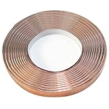 銅 箔 テープ 大ボリュームの50メートル 幅10mm 長さ50m 厚さ0.065mm 粘着付 【ベラ付】 ケーブル・コネクタのノイズ対策に コイル・モーターからの放射ノイズの低減に 携帯電話等から出