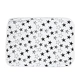 ベビー用毛布　ブランケット　バスタオル　綿　新生児　赤ちゃん　昼休み　暖かい　お祝い (星)