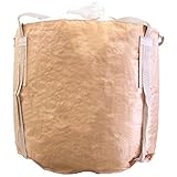 【10枚入】丸型 フレコンバッグ 850L 880KR-C 耐荷重1000kg 工事 土木 収穫 ふくなが 代不