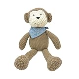 ウィーゴアミーゴ Weegoamigo ぬいぐるみ サル 洗える あみぐるみ Pearl Knit Toy Monkey
