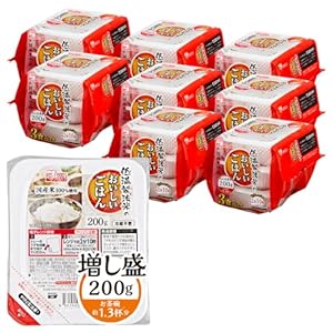 アイリスオーヤマ 低温製法米のおいしいごはん パックご飯 200g x 24個 国産米100%