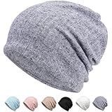 [Happyshoppingtime] 医療用帽子 抗がん剤治療帽 ケア帽子 ニット帽 メンズ レディース がん帽子 癌 脱毛症 手術後 コットン 就寝用 外出用 通気性 洗える 2way 男女兼用 フリーサイズ