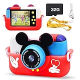 キッズカメラ トイカメラ 三色選択でき 2800万画素 1080PHD動画撮影 32GBメモリーカード付き 2.4インチIPS画面 音楽保存