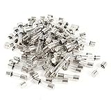 uxcell ガラス管　ヒューズ管　電気部品　電気コンポーネント　速断タイプ　速断ヒューズ　速断セラミックヒューズ 250V 15A 　5m