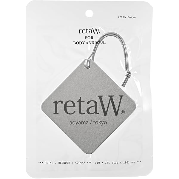 retaW x WDS Room Spray Car tag セット retaW x WDS Car tag – WIND AND SEA