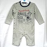 (ディズニー)Disney ディズニーベビー子供服 ドナルドダック プレオール サイズ：80(グレー)