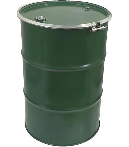 Amazon.co.jp: 斎藤ドラム(Saito Drum)55Lオープンドラム缶 青 内面