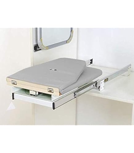 HIDE AWAY IRONING BOARDS Foldable Rotated Ironing Board Closet