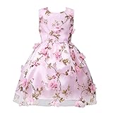 MIOIM ミニドレス 女の子 ガールズ クリスマス 新年祝い パーティードレス チュチュスカート花の子 姫系ドレス ミニ丈 演奏会 発表会 子供ドレス