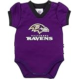 Gerber Baltimore Ravens Baby Girlダズルボディスーツ