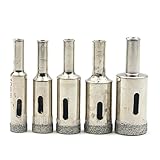 AngleaKerry （10mm 12mm 14mm 16mm 18mmの1セット） ダイヤモンド コアビット ドリル 切削 工具 [並行輸入品]