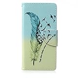 UNEXTATI Xperia M4 対応 ケース 全面保護 高品質 レザー 手帳型ケース カバー カード収納 スタンド機能 マグネット開閉式 Sony Xperia M4用 Case (グリーン #