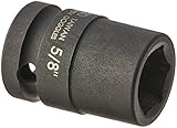 Williams 37120 1/2-Inch Drive Shallow Impact Socket 6-Point 5/8-Inch [並行輸入品]