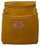 Heritage Leather 496 2-Pocket Moccasin Leather Roofers Nail Bag [並行輸入品]