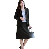 Amazon | [ニッセン] 【レディーススーツ】スカートスーツ