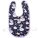 KILLY EDNA(キリーエドナ)ラウンドビブ・ユニコーン(ブラック)