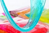 tootu Clay Slime DIYクリスタル泥再生透明Magic粘Kid Toys 5PC LK-996