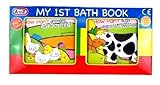 My 1st First Bath Book Baby Toddler Bathtime Play Floating Educational Toy by A to Z