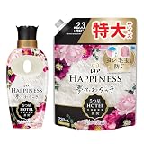 レノア 【まとめ買い】 ハピネス 夢ふわタッチ 柔軟剤 ヴェルベットブロッサム&フローラル 本体 450mL+詰め替え 720mL