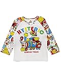 (マイファーストヒステリック) MY FIRST HYSTERIC HYSTERIC CIRCUS TRAIN総柄 ラグラン長袖Tシャツ 90cm ホワイト