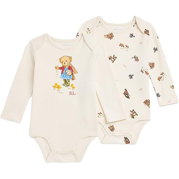 ポロベア ロンパースセット Amazon.co.jp: [POLO RALPH LAUREN] ポロ ラルフローレン ベビー